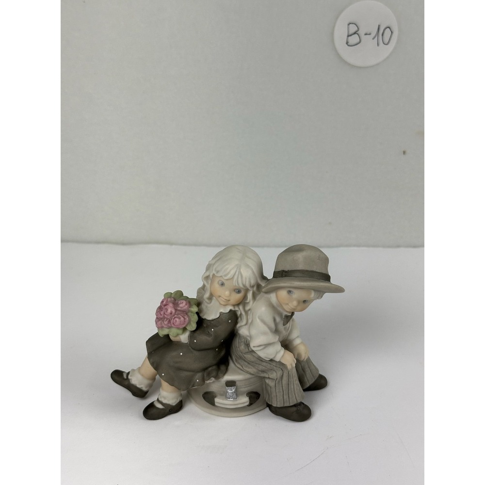 Vintage 1996 Enesco Kim Anderson Figurine Just You And Me Always B-10